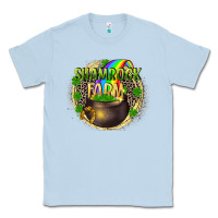 Dusty Blue shamrock farm Classic Tee - CowGirlArtShop