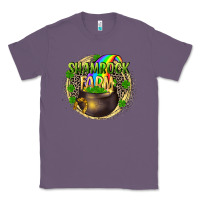 Lavender shamrock farm Classic Tee - CowGirlArtShop