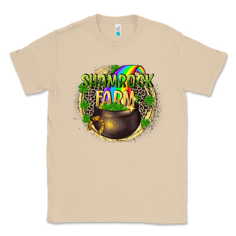 Shamrock Farm Classic Tee by CowGirlArtShop | Teevron