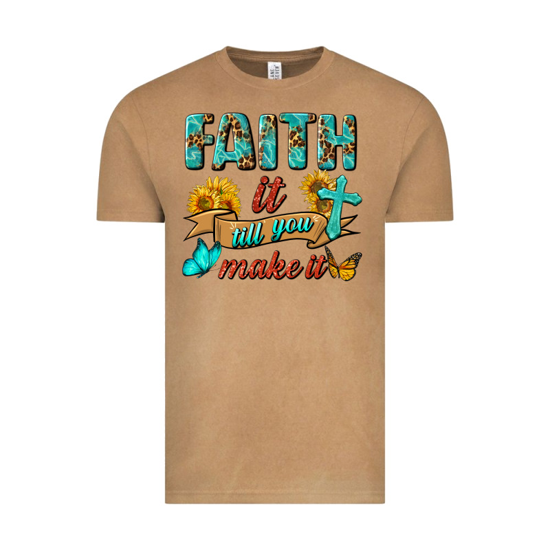 Faith It Till You Make It Vintage Tee by BundleAndBundleShop | Teevron