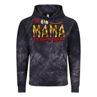 Cloud Black this mama is raising ballers softball and baseball Vintage Hoodie - CowhideDigitalArt