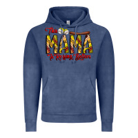 Vintage Denim this mama is raising ballers softball and baseball Vintage Hoodie - CowhideDigitalArt