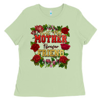 Matcha First my mother forever my friend Mother's Day Ladies Tee - FaDigitalArtStudio