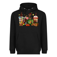 Black Christmas coffee cups with Labrador Heavyweight Hoodie - RanaPortraitStore
