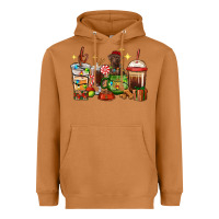 Meerkat Christmas coffee cups with Labrador Heavyweight Hoodie - RanaPortraitStore