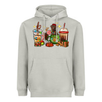 Moon Dust Christmas coffee cups with Labrador Heavyweight Hoodie - RanaPortraitStore