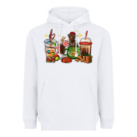 White Christmas coffee cups with Labrador Heavyweight Hoodie - RanaPortraitStore
