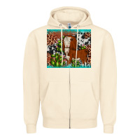 Sandshell hereford cactus tumbler Zipper Hoodie - JahusDesignShop