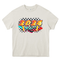 Cream Race 2024 Heavy Core Tee - CowGirlArtShop