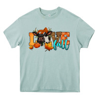 Arona love fall holstein cow Heavy Core Tee - Jasminsmagicworld
