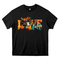 Black love fall holstein cow Heavy Core Tee - Jasminsmagicworld
