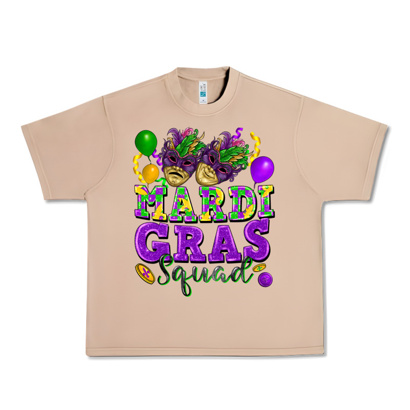 Mardi Gras Squad Urban Heavy Tee by FaDigitalArtStudio | Teevron