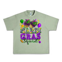 Oil Green mardi gras squad Urban Heavy Tee - FaDigitalArtStudio