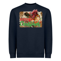 Navy merry christmas Heavyweight Sweatshirt - JahusDesignShop