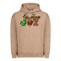 Pigment Burro Christmas Joy Reindeer Urban Hoodie - RanaPortraitStore