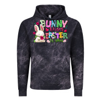 Cloud Black Bunny Kisses Easter Wishes Vintage Hoodie - CowhideDigitalArt