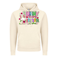 Vintage Artic Bunny Kisses Easter Wishes Vintage Hoodie - CowhideDigitalArt