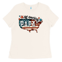 Bone all american papa Ladies Tee - FaDigitalArtStudio