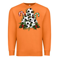 Carrot Lightning Soccer Christmas Tree Premium Sweatshirt - RanaPortraitStore