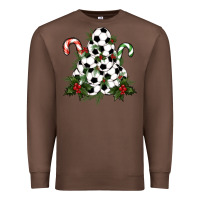 Chestnut Lightning Soccer Christmas Tree Premium Sweatshirt - RanaPortraitStore