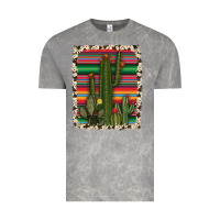 Cloud Rock serape cowhide cacti Vintage Tee - RanaPortraitStore