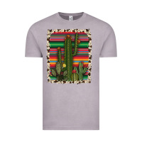 Vintage Zinc serape cowhide cacti Vintage Tee - RanaPortraitStore