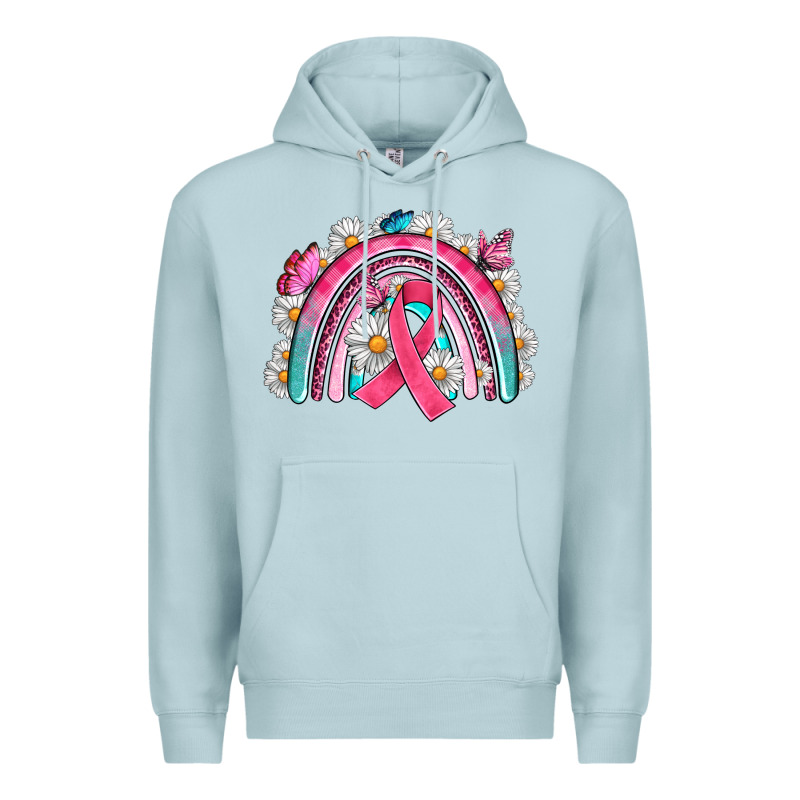 Breast Cancer Rainbow Premium Hoodie by Artiststas | Teevron