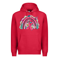 Cardinal Breast Cancer Rainbow Premium Hoodie - Artiststas