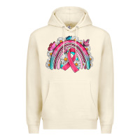 Sandshell Breast Cancer Rainbow Premium Hoodie - Artiststas
