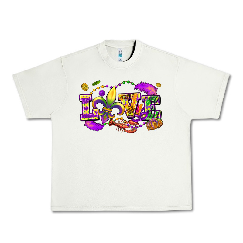 Love Mardi Gras Urban Heavy Tee by FaDigitalArtStudio | Teevron