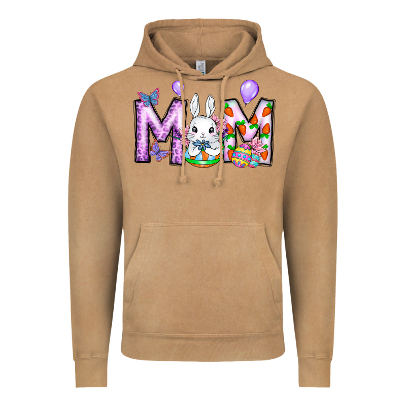 Easter Day Mom Vintage Hoodie by CowhideDigitalArt | Teevron