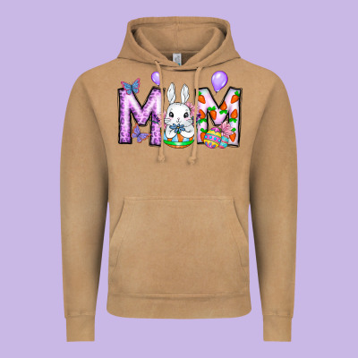 Easter Day Mom Vintage Hoodie Designed By Cowhidedigitalart