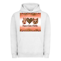 Pigment Lunar Rock peace love yorkie Urban Hoodie - Jasminsmagicworld