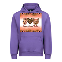 Tulip peace love yorkie Urban Hoodie - Jasminsmagicworld