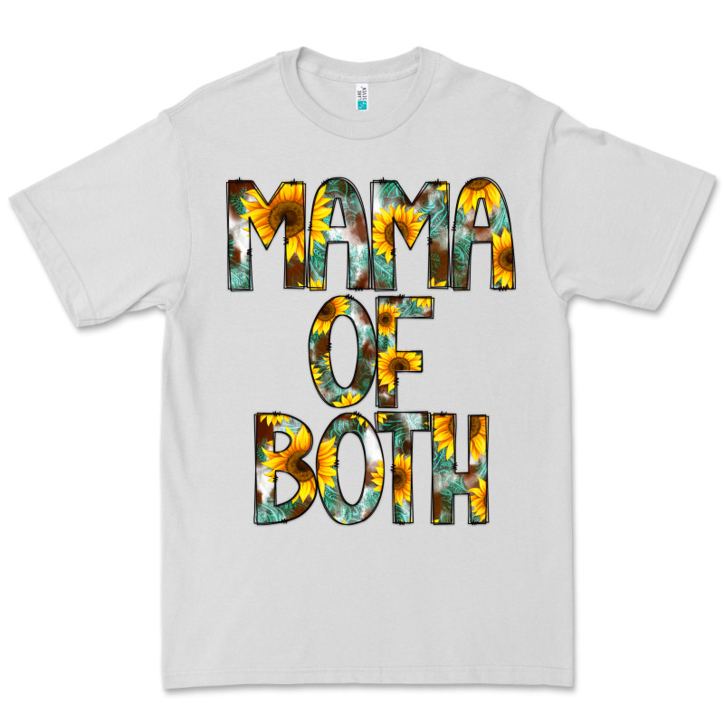 Mama Of Both Premium Tee by CowCowDesign | Teevron