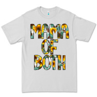 Dove Grey Mama of Both Premium Tee - CowCowDesign
