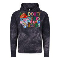 Cloud Black DON T WORRY Be hoppy Easter Vintage Hoodie - CowhideDigitalArt