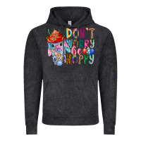Vintage Black DON T WORRY Be hoppy Easter Vintage Hoodie - CowhideDigitalArt