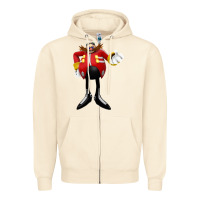 Sandshell doctor eggman Zipper Hoodie - DesigneFamous