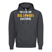 Smoke this is my halloween costume Zipper Hoodie - DesigneFamous