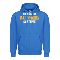 True Royal this is my halloween costume Zipper Hoodie - DesigneFamous