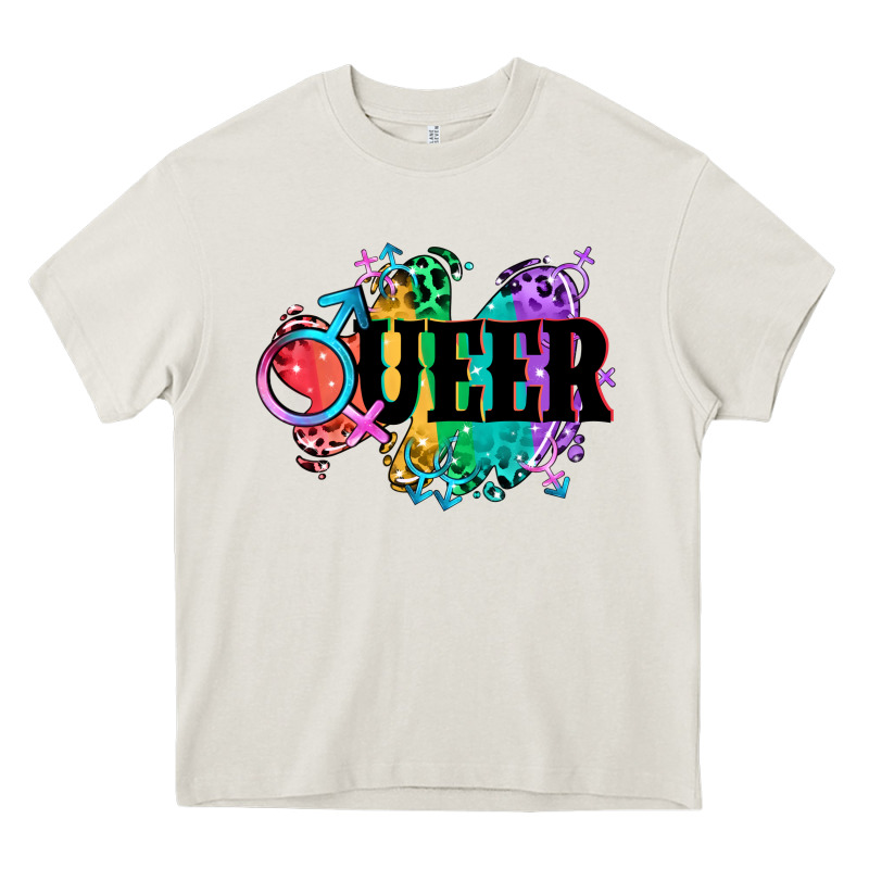 Queer Heavy Core Tee by CowGirlArtShop | Teevron