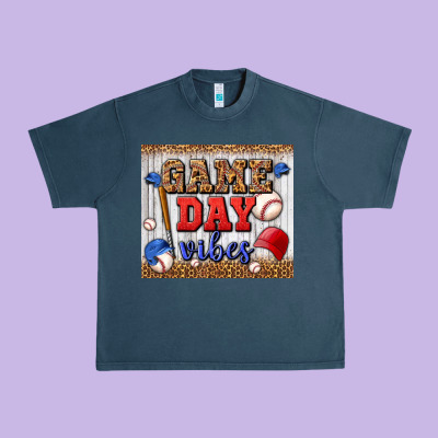 Game Day Vibes Tumbler Urban Heavy Tee Designed By Bundleandbundleshop