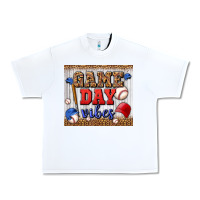 White game day vibes tumbler Urban Heavy Tee - BundleAndBundleShop