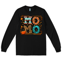 Black Fall Autumn Leopard Momo Long Sleeve Tee - LillyAllenDesigns