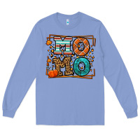 Colony Blue Fall Autumn Leopard Momo Long Sleeve Tee - LillyAllenDesigns