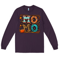 Plum Fall Autumn Leopard Momo Long Sleeve Tee - LillyAllenDesigns
