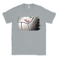 Heather Grey volleyball brushstroke Classic Tee - Jasminsmagicworld