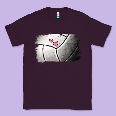 Volleyball Brushstroke Classic Tee Designed By Jasminsmagicworld