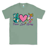 Sage peace love springwith flowers and butterfly Classic Tee - Artiststas